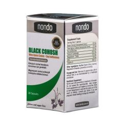 Nondo Black Cohosh With Agnus Castus + Soy İsoflavones 30 Kapsül