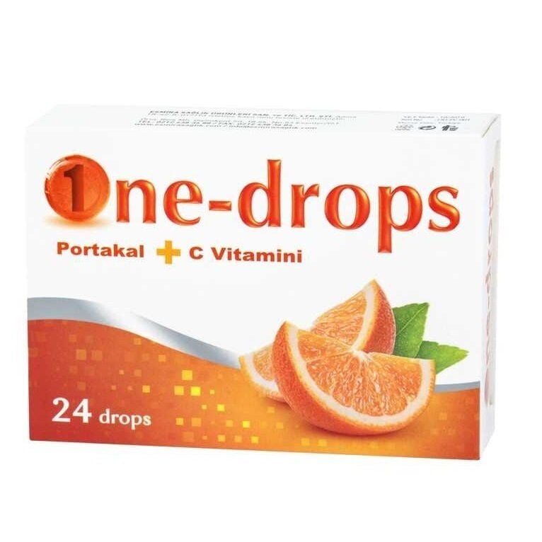 One-Drops Portakal + C Vitamini 24 Drops