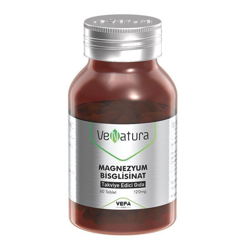 Venatura Magnezyum Bisglisinat 120mg 60 Tablet