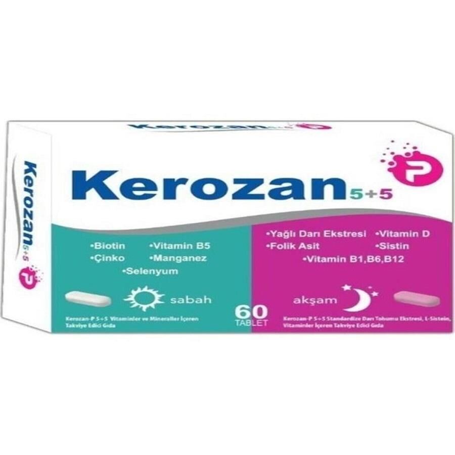 Kerozan P 5+5 Tablet 60lı