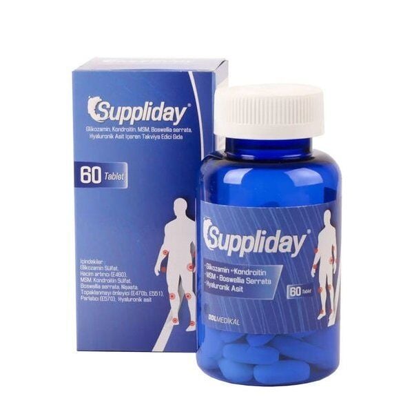 Suppliday Glukozamin MSM 60 Tablet