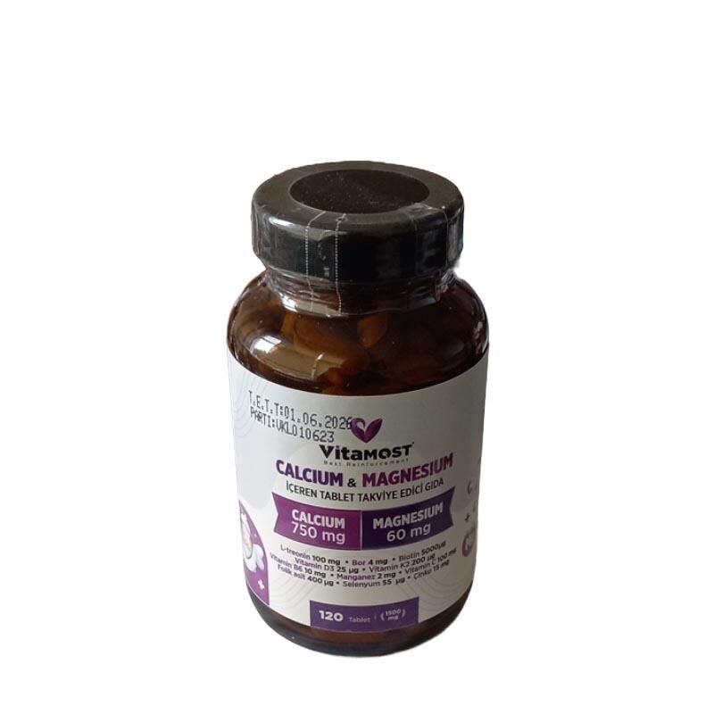 Vitamost Calcium Magnesium 120 Tablet