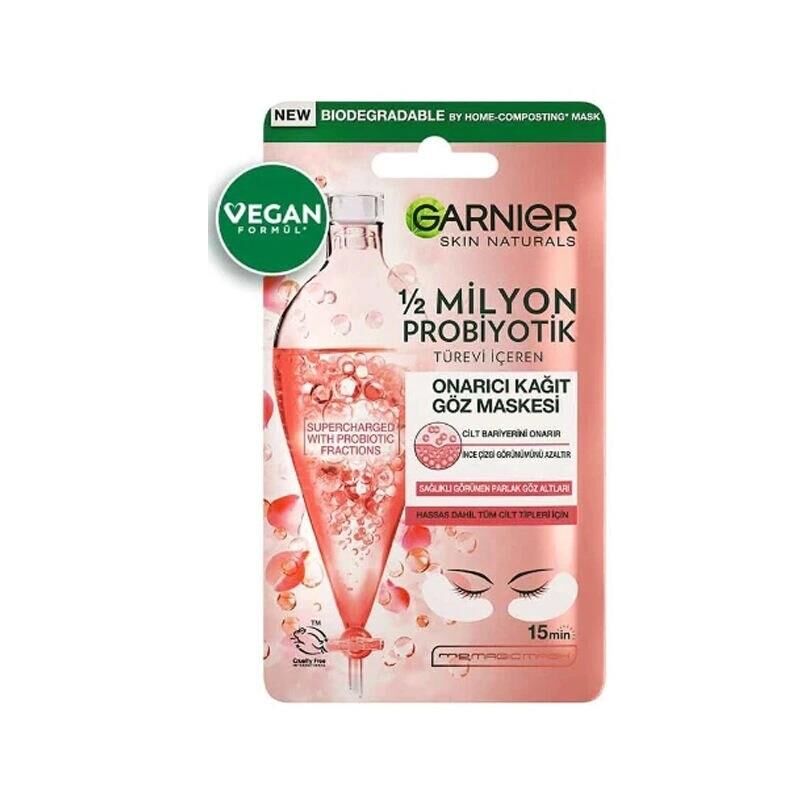 Garnier Nem Bombası Probiyotikli Onarıcı Kağıt Göz Maskesi 6gr