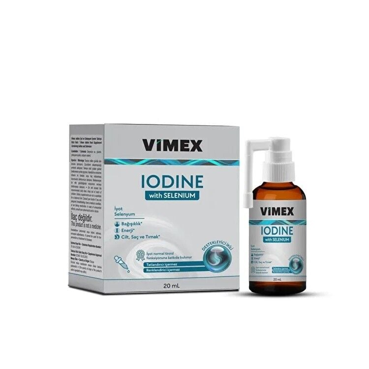Vimex Iodine With Selenium Damla 20 Ml