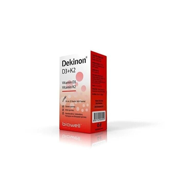 Dekinon D3K2 Damla 20 ML