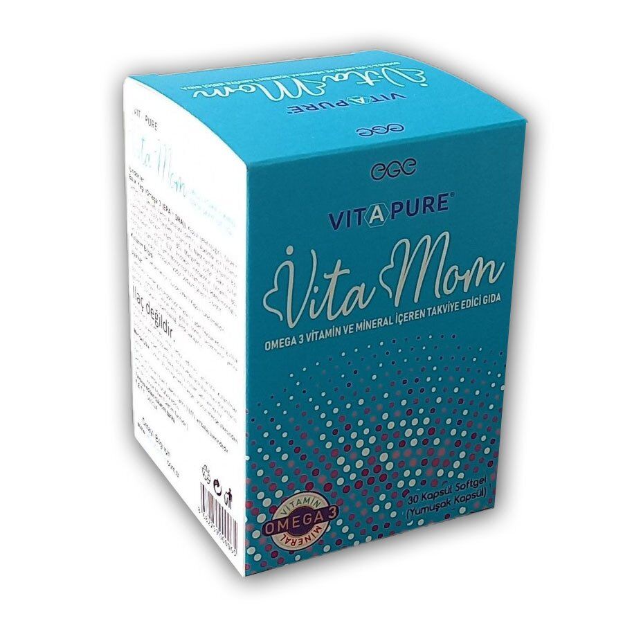 Vitapure Vitamom 30 Softjel Kapsül
