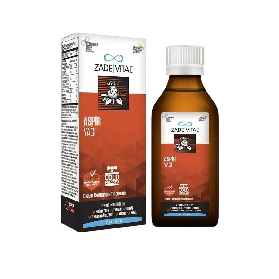 Zade Vital Aspir Yağı 150ml Cam Şişe