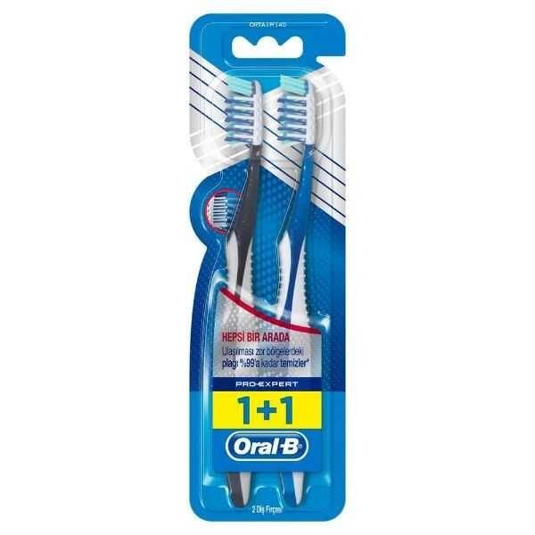 Oral-B Pro-Expert All in One Medium 40 Diş Fırçası 1+1