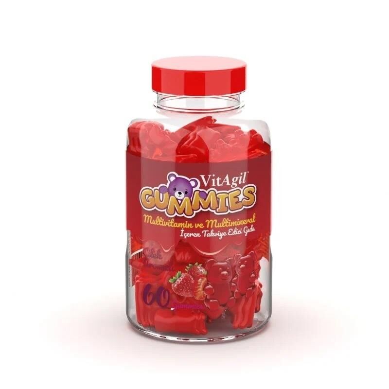 Vitagil Gummies Multivitamin ve Multimineral 60 Adet