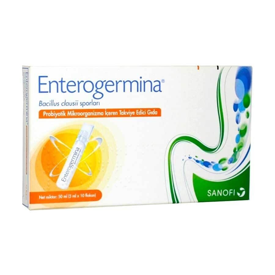 Enterogermina 5ML' lik Probiyotik 10 Flakon Yetişkin