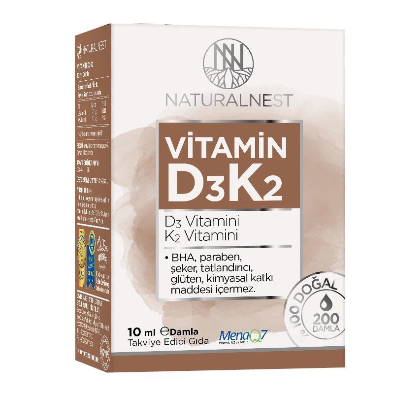 Naturalnest D3K2 Damla 10ml