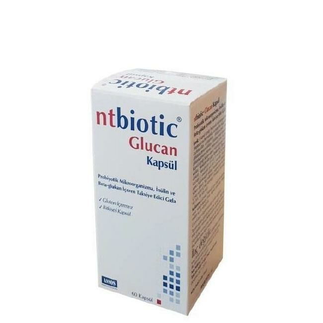 Ntbiotic Glucan 60 Kapsül