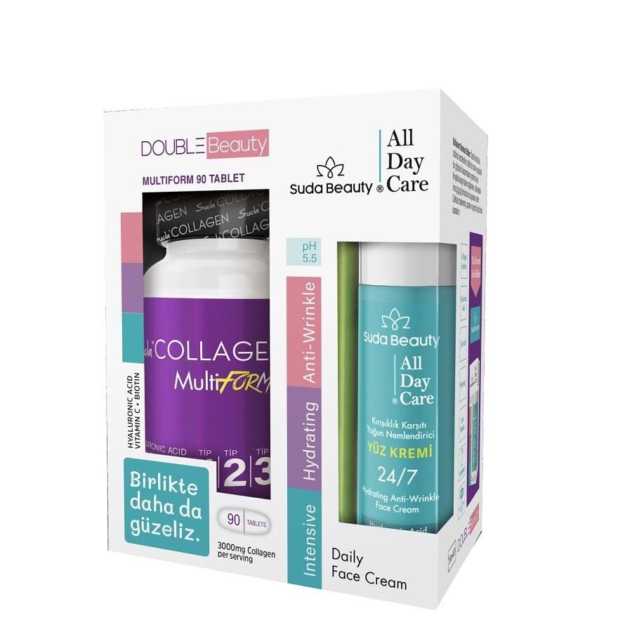 Suda Collagen Double Beauty Multiform 90 Tablet