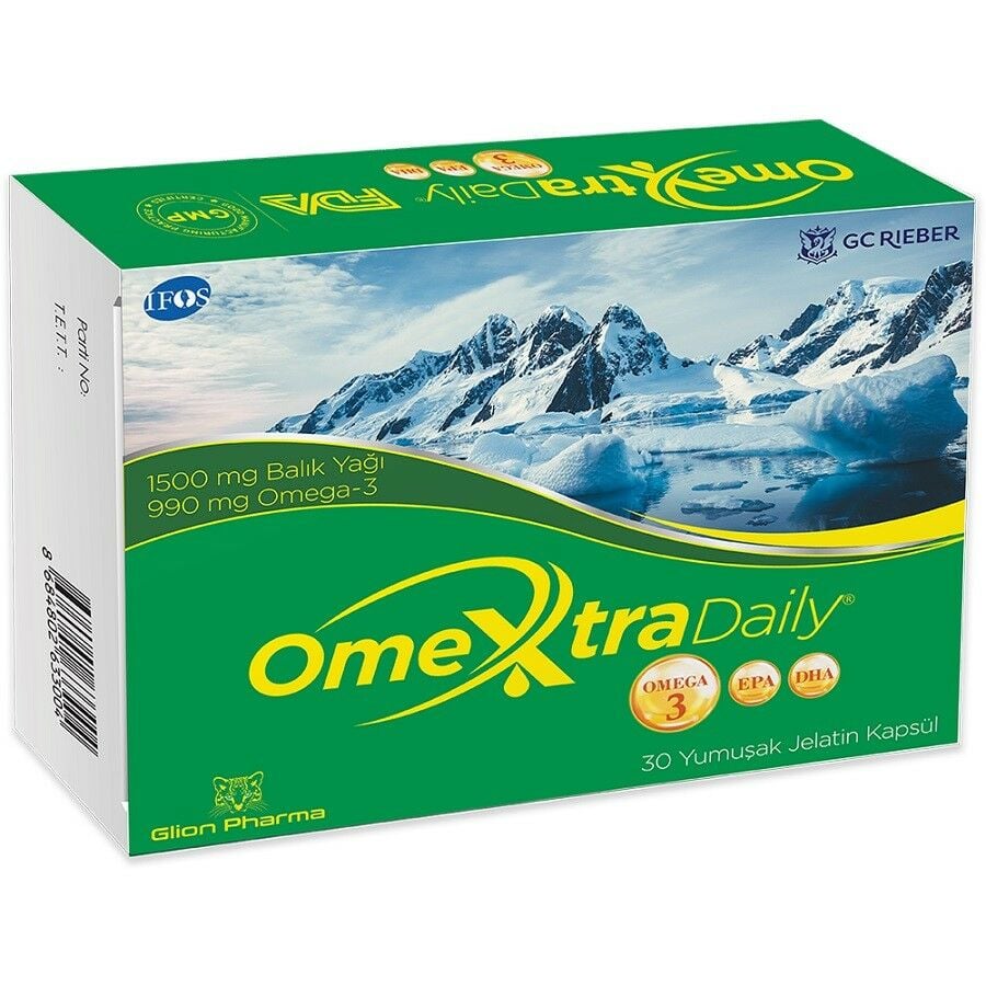 Omextra Daily 30 Yumuşak Kapsül