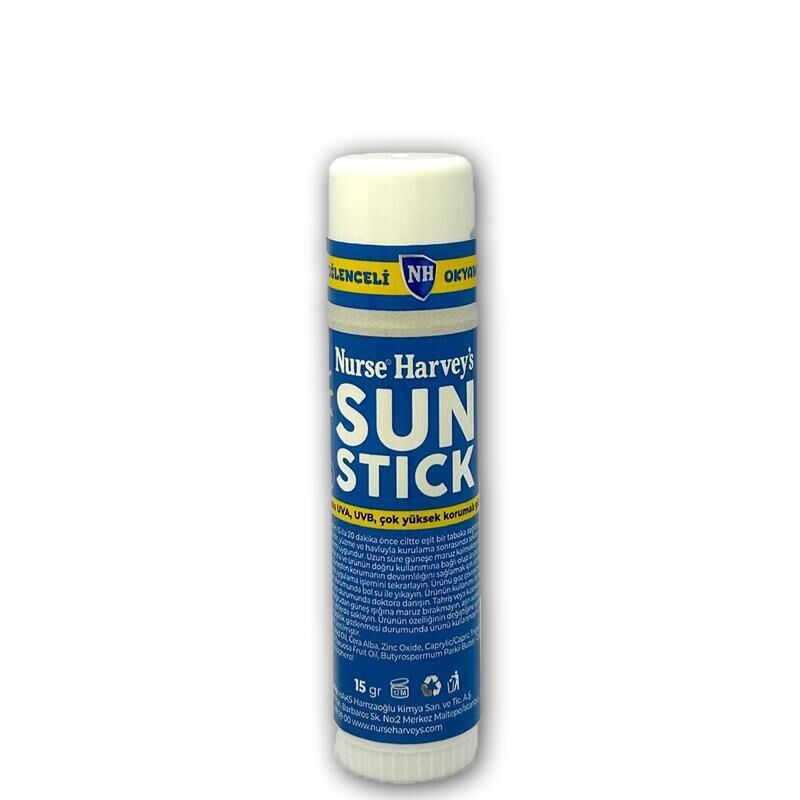 Nurse Harveys SUNSTICK Güneş Kremi 15 GR MAVI