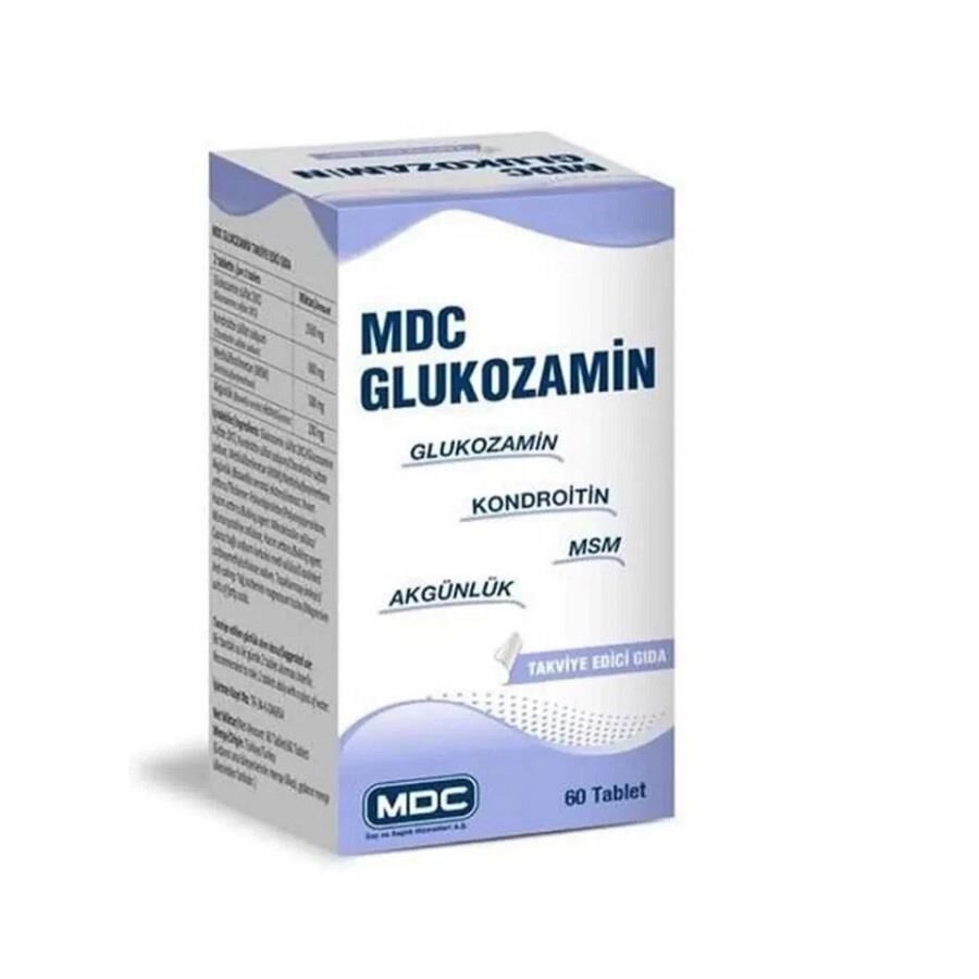 Mdc Glukozamin Kondroitin MSM & Boswelia 60 Tablet