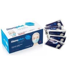 Steraplus Ultrasonik 3 Katlı (5 Adet 10 lu poşette) Telli Maske 50 Adet