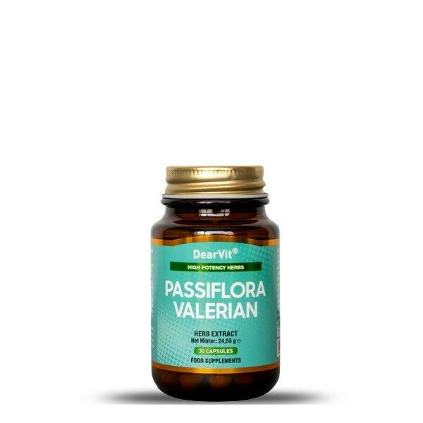 Dearvit Passiflora Valerian 30 Kapsül