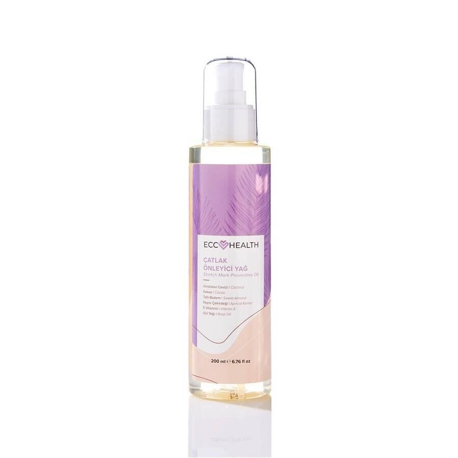 Ecc HEALTH Sıkılaştırıcı, Selülit Ve Çatlak Giderici Yağ 200 ml