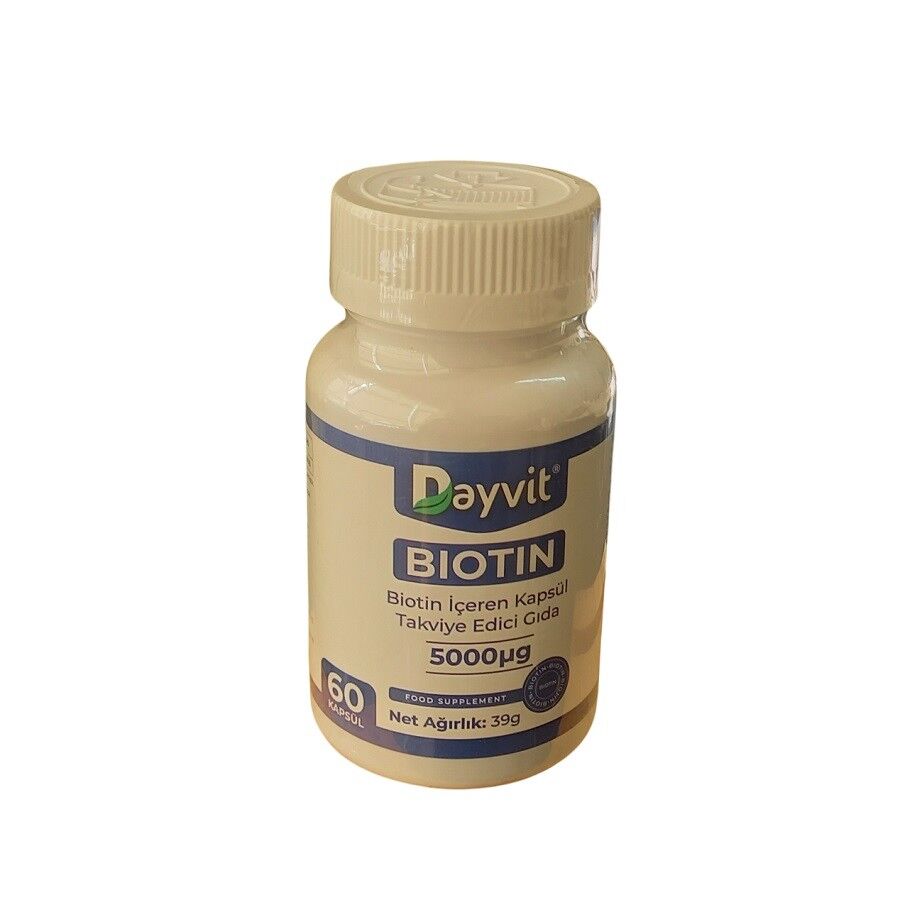 Dayvit Biotin 5000mcg 60 Kapsül
