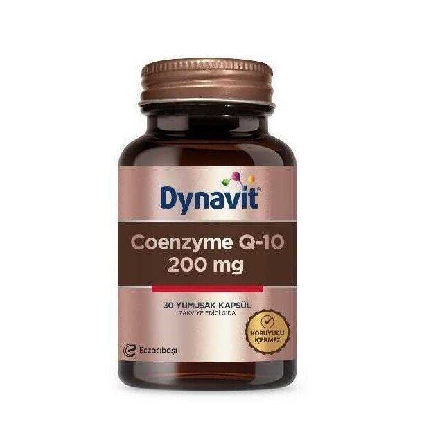 Dynavit Coenzyme Q10 200mg 30 Kapsül