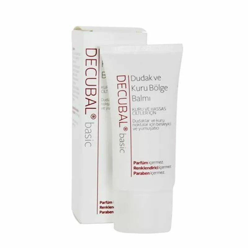 Decubal Dudak ve Kuru Bölge Balmı 30 ml