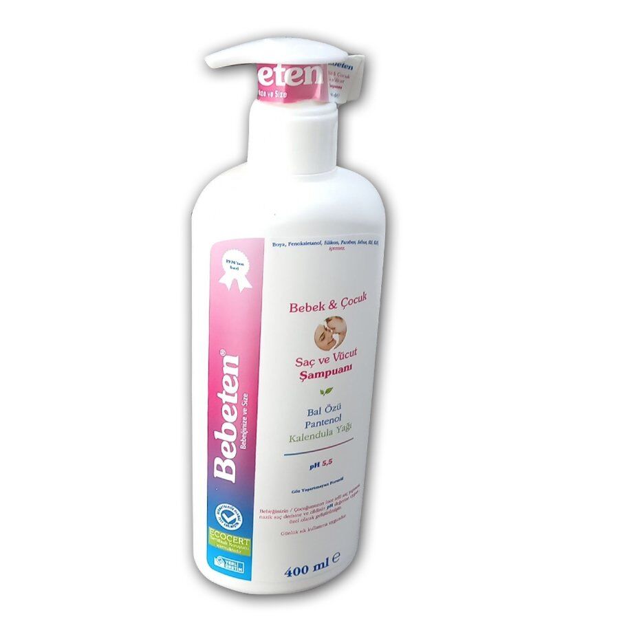Bebeten Bebek Çocuk Vücut ve Saç Şampuanı 400ml