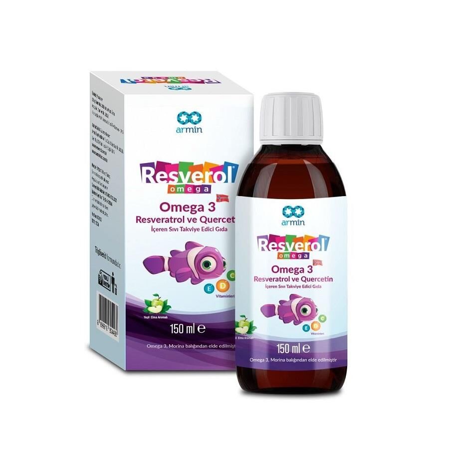 Resverol Omega 3 Balık Yağı Sıvı 150 ML