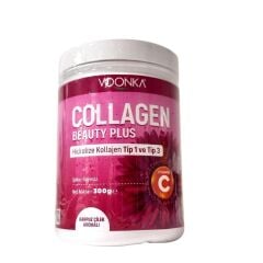 Voonka Collagen Beauty Plus Powder 300 GR - Karpuz Çilek