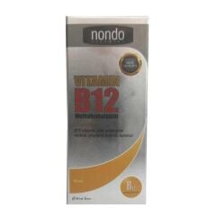 Nondo Vitamin B12 Methylcobalamin 10ml Dil Altı Damla