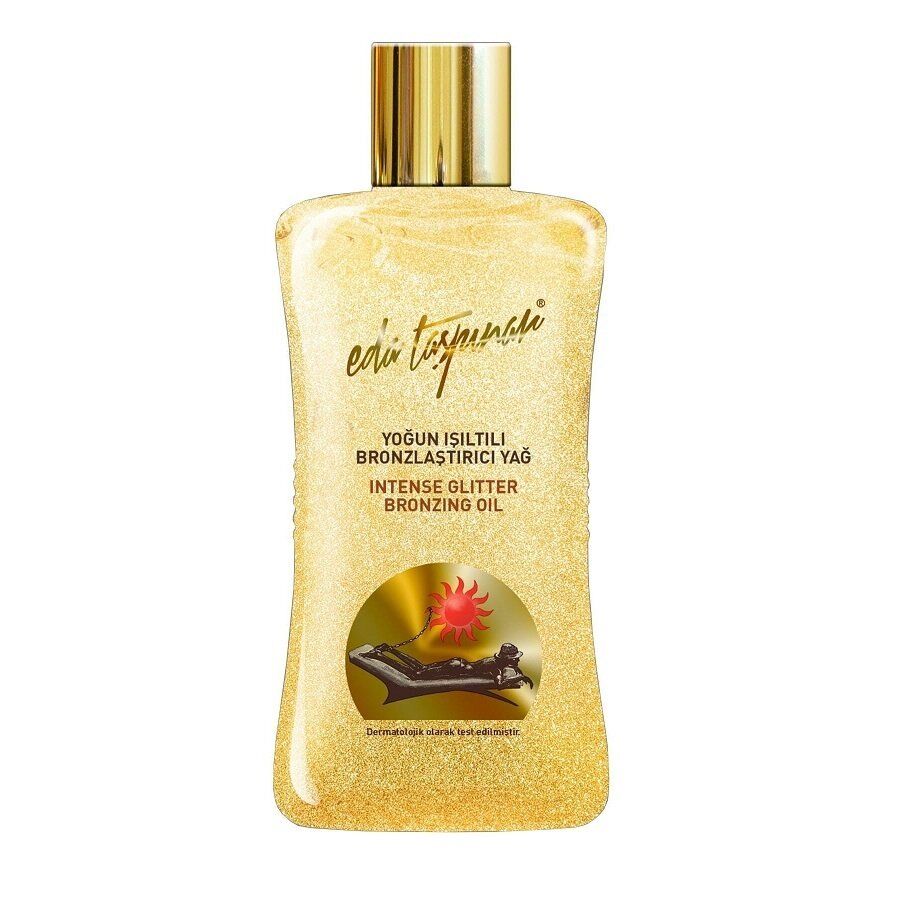 Eda Taşpınar Yoğun Bronzlaştırıcı Işıltılı Yağ 200ml.