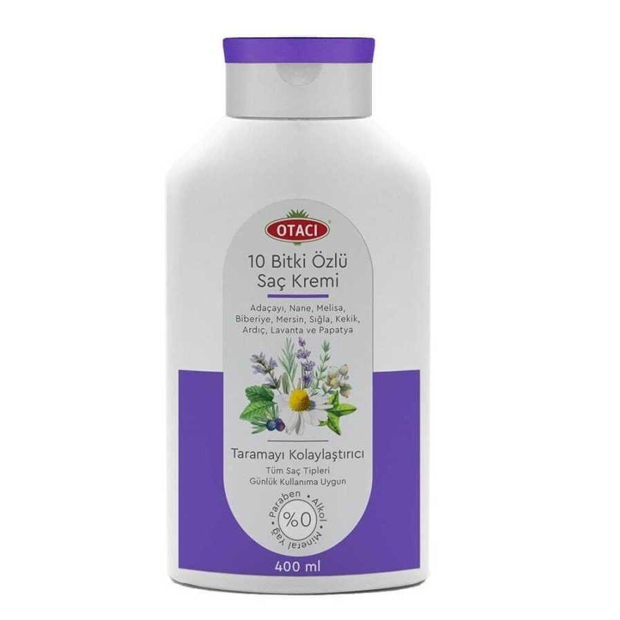 Otacı On Bitki Özlü Saç Kremi 400 ml