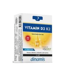 Dinamis D3 K2 Vitamin D3 ve Vitamin K2 20ml Damla