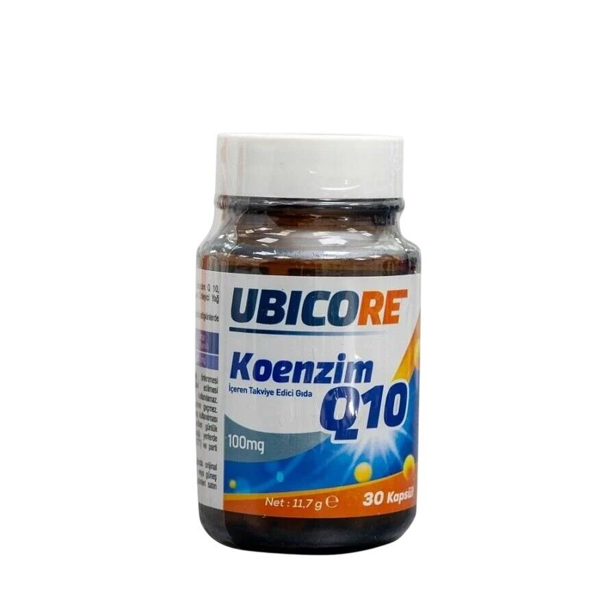 Ubicore Koenzim Q10 100 mg 30 Kapsül