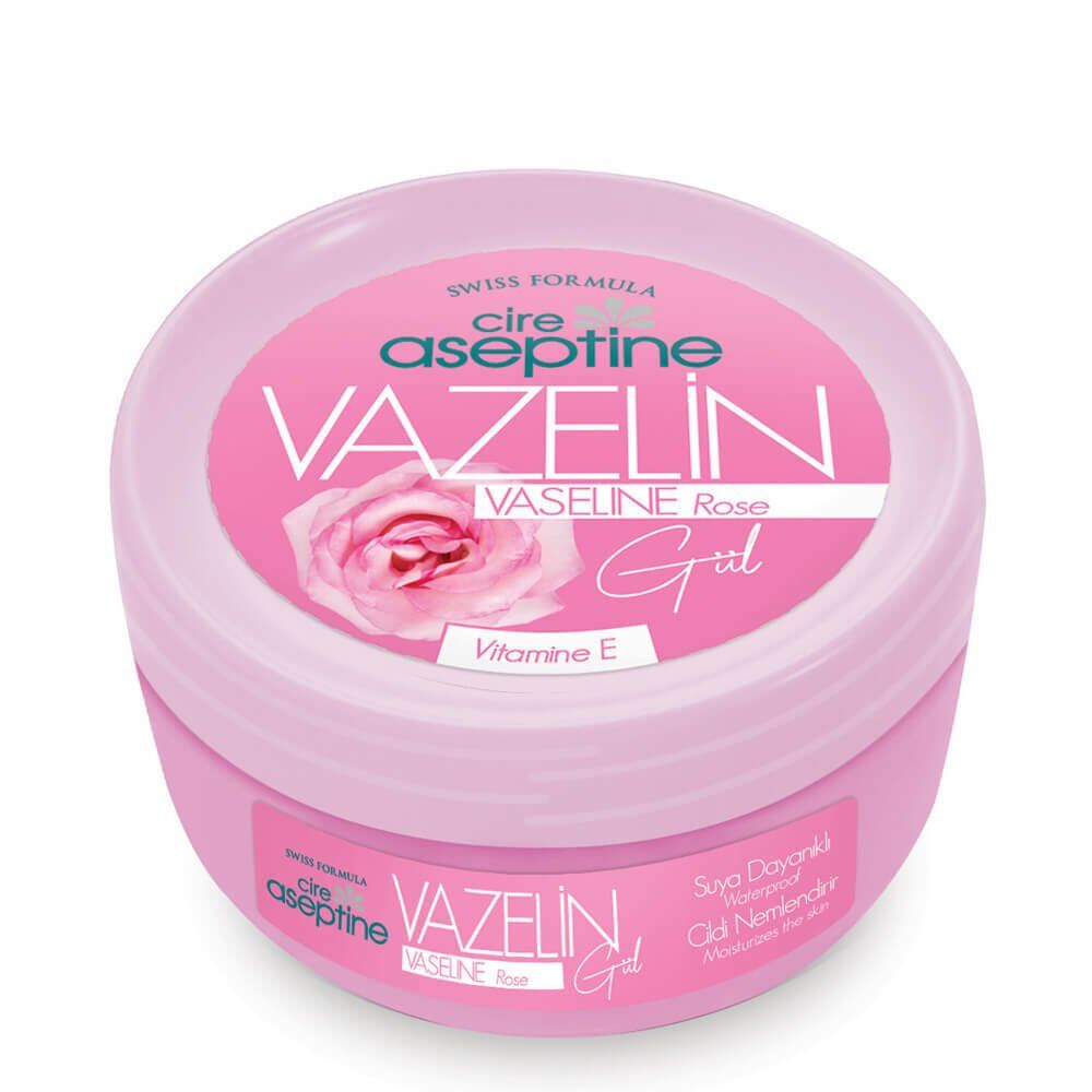 Cire Aseptine Vazelin El, Yüz ve Vücut Nemlendirici ROSE 150ml