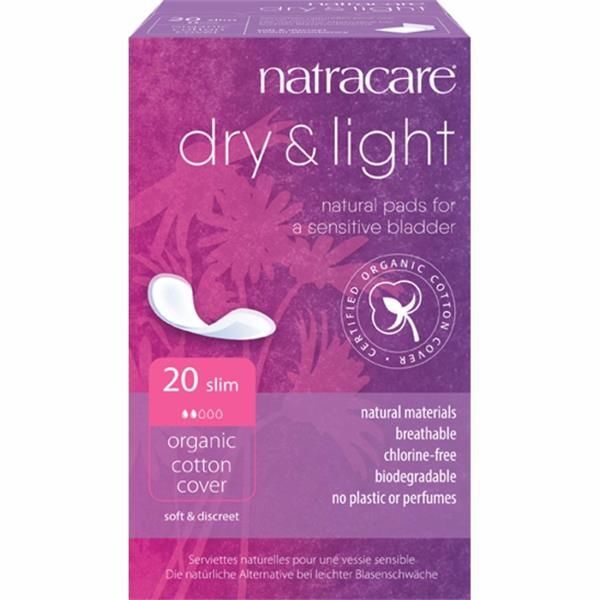 Natracare Organic Cotton Alt Kaçırma Pedi (Mesane Pedi) 20 adet