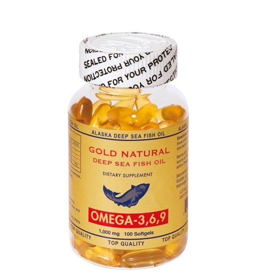 Gold Natural Omega 3-6-9 Softgel 100 Kapsül