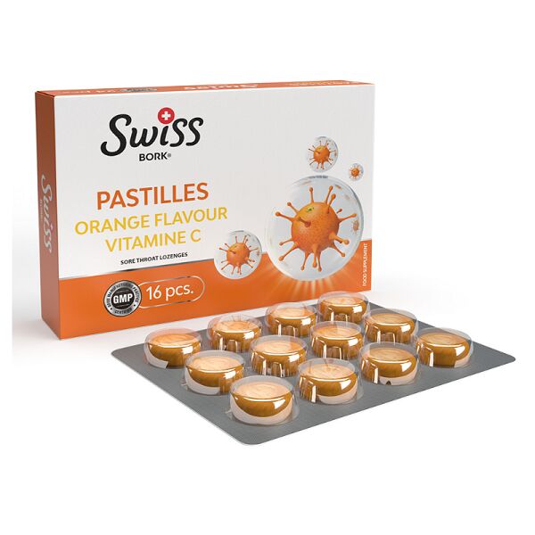 Swiss Bork Portakal  C Vitamini 16 Pastil