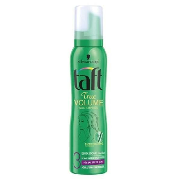 Taft Saç Şekillendirici Köpük 150 ml True Volu No 3