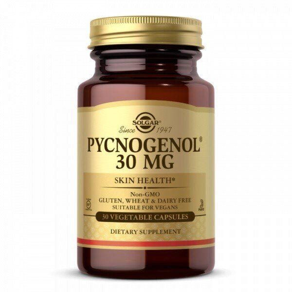 Solgar Pycnogenol 30MG 30 Vegi Kapsül