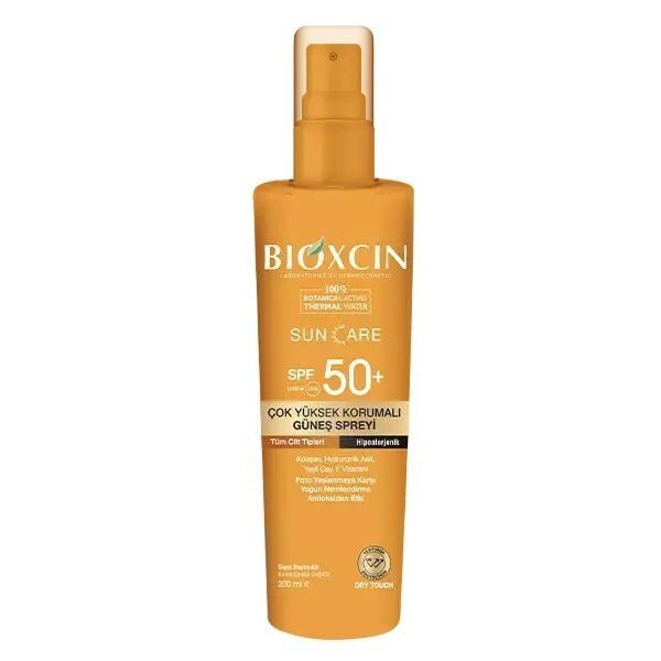Bioxcin Sun Care Çok Yüksek Korumalı Tüm Ciltler Güneş Spreyi Spf 50+ 200ml