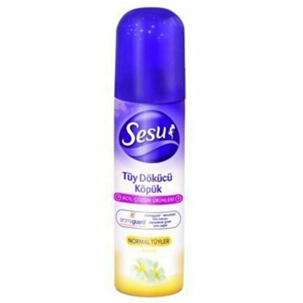 Sesu Tüy Dökücü Köpük 200ml Normal Tüyler