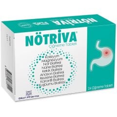 Notriva Çiğneme Tableti 24lu