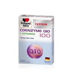 Doppelherz System Coemzyme Q10 100mg Vitamins 30 Kapsül