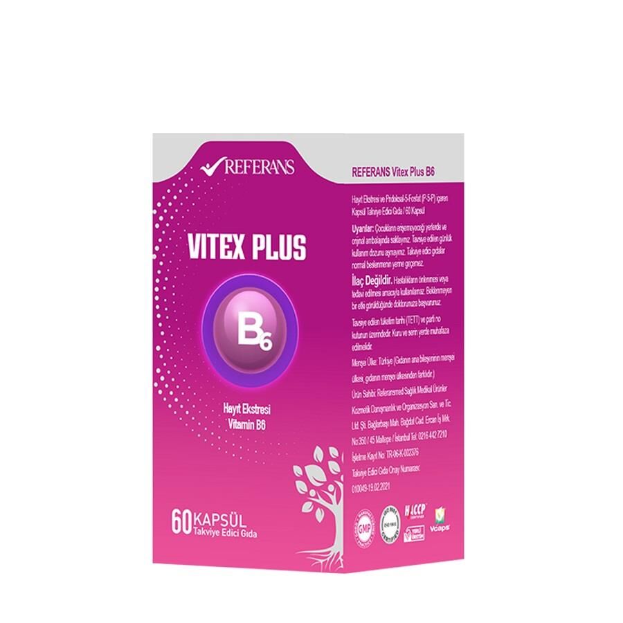 Referans Vitex Plus B6 60 Kapsül