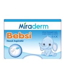 Bebsi Nazal Aspiratör + 3 Yedek Uç  (Miraderm)