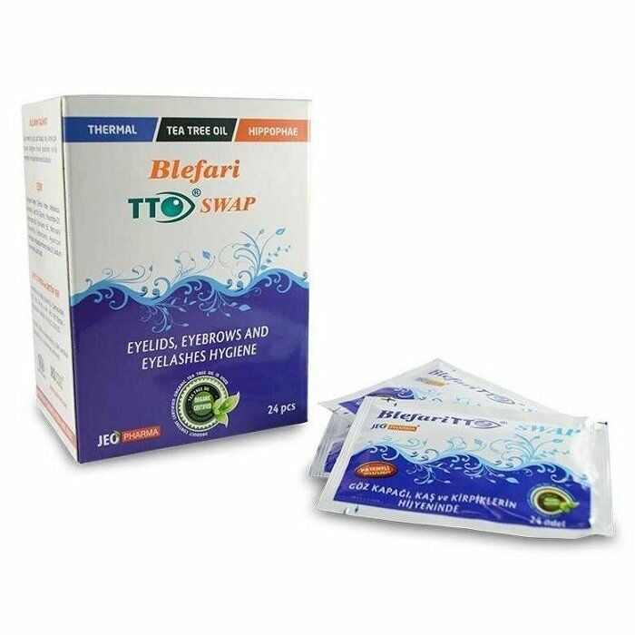 TTO Thermal Blefari Swab Mendil 24 Adet