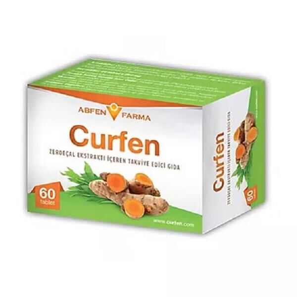 Curfen Zerdeçal İçeren 60 Tablet