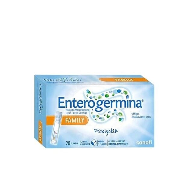 Enterogermina Family Probiyotik 20 Flakon Yetişkin