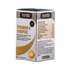 Nondo Vitamin B Complex 30 Kapsül